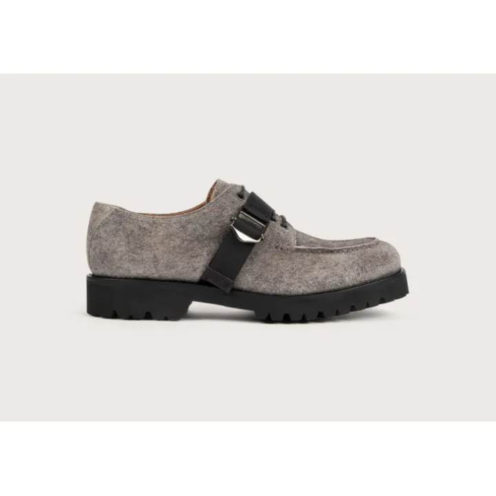 Heschung Derbies|Derby Ilex-S Velours/FeutrecolorisGrey,semelleG-Light