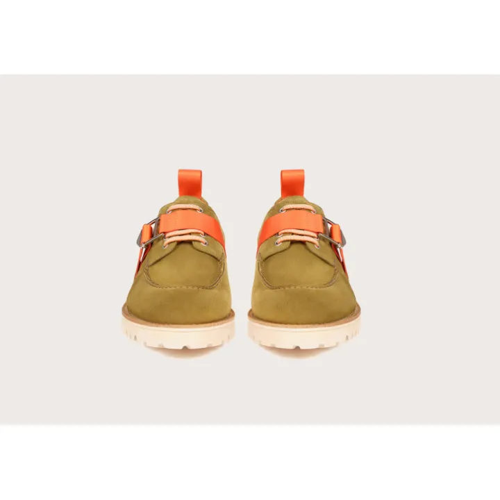 Heschung Derbies|Derby Ilex-S HydrovelourscolorisMousse,semelleG-Light