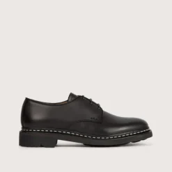 Heschung Derbies|Derby Malva AnilcalfcolorisNoir,semelleRavel