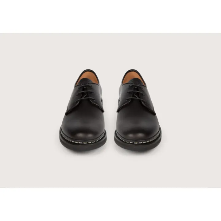 Heschung Derbies|Derby Malva AnilcalfcolorisNoir,semelleRavel