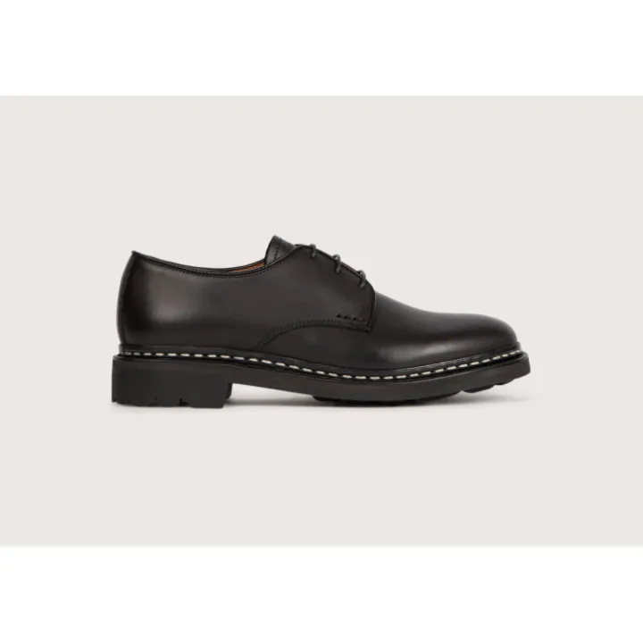 Heschung Derbies|Derby Malva AnilcalfcolorisNoir,semelleRavel