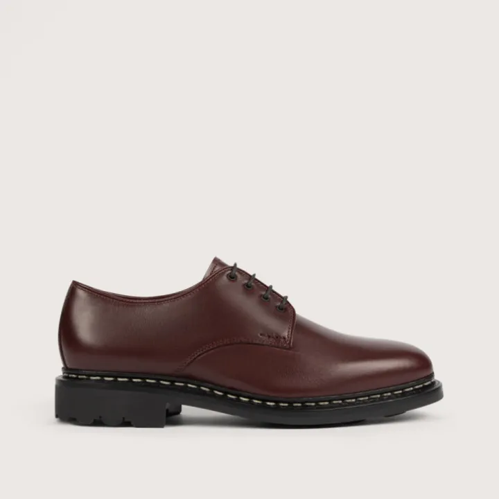 Heschung Les Intemporels|Derbies|Derby Maly PurecalfcolorisMerlot,semelleRavel