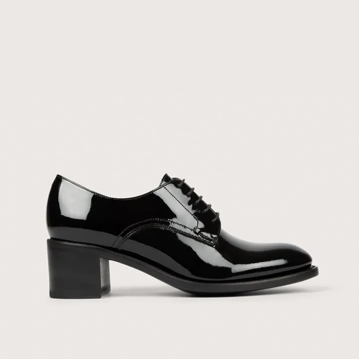 Heschung Derbies|Derby Marcia VerniscolorisNoir,semelleCuir