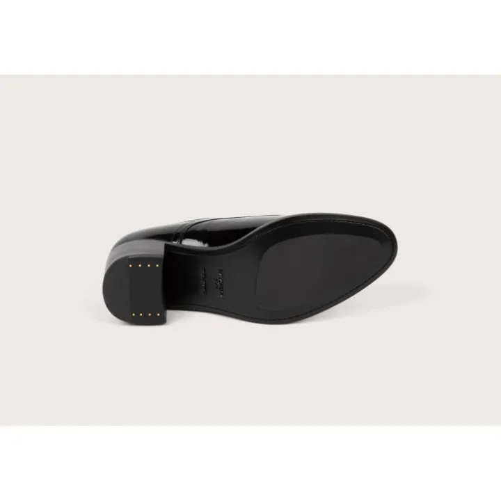 Heschung Derbies|Derby Marcia VerniscolorisNoir,semelleCuir