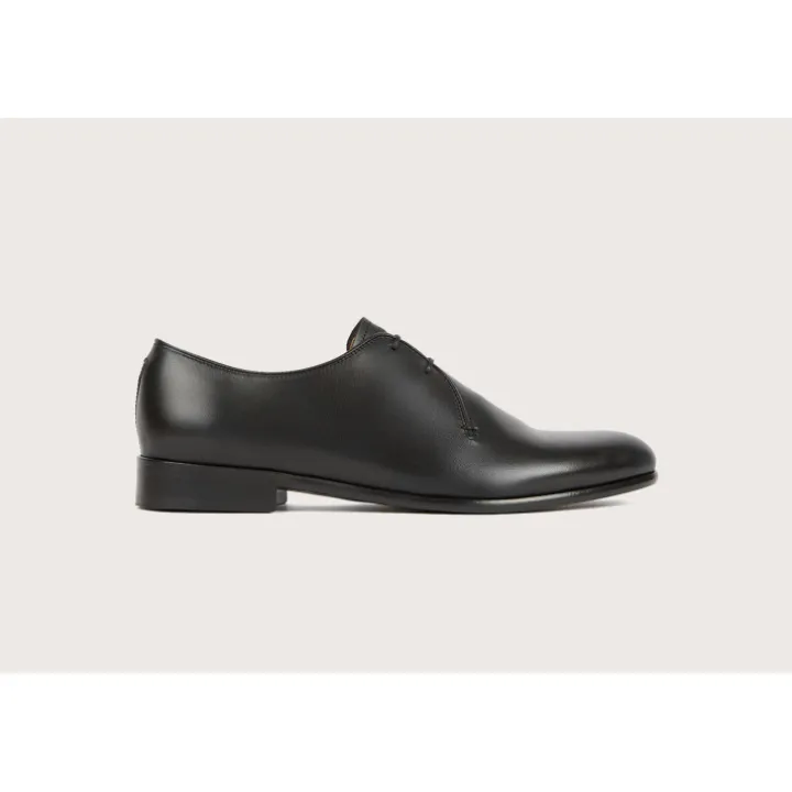 Heschung Derbies|Derby Trevise SoftycalfcolorisNoir,semelleCuir
