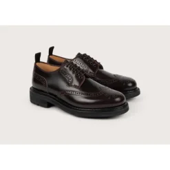Heschung Derbies|Derby Vanda WindsorcolorisAubergine,semelleCommando