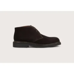 Heschung Les Intemporels|Bottines|Desert Boot Genêt HydrovelourscolorisMoro,semelleHu00e9vu00e9a