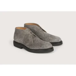 Heschung Les Intemporels|Bottines|Desert Boot Genêt Velours/FeutrecolorisGrey,semelleHu00e9vu00e9a