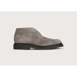 Heschung Les Intemporels|Bottines|Desert Boot Genêt Velours/FeutrecolorisGrey,semelleHu00e9vu00e9a