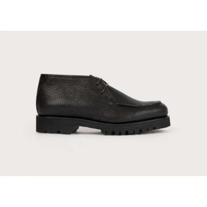 Heschung Bottines Et Bottes|Desert Boot Pilea BufalocolorisNoir,semelleG-Light