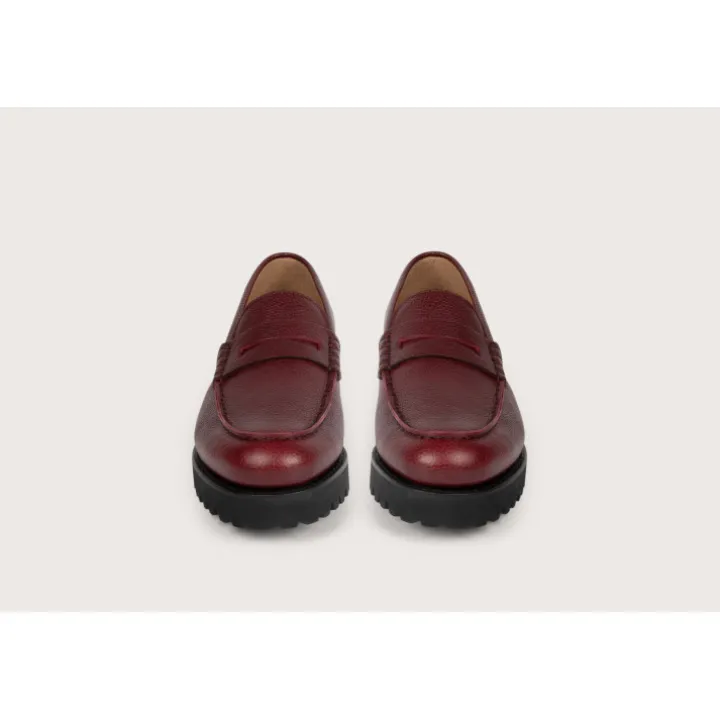 Heschung Mocassins|Mocassin Aloe KotorcolorisSyrah,semelleG-Light