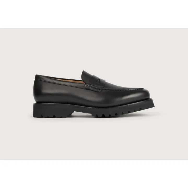 Heschung Mocassins|Mocassin Aloe AnilcalfcolorisNoir,semelleG-Light