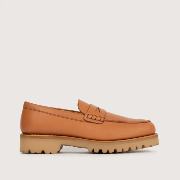 Heschung Mocassins|Mocassin Aloe PurecalfcolorisGold,semelleG-Light