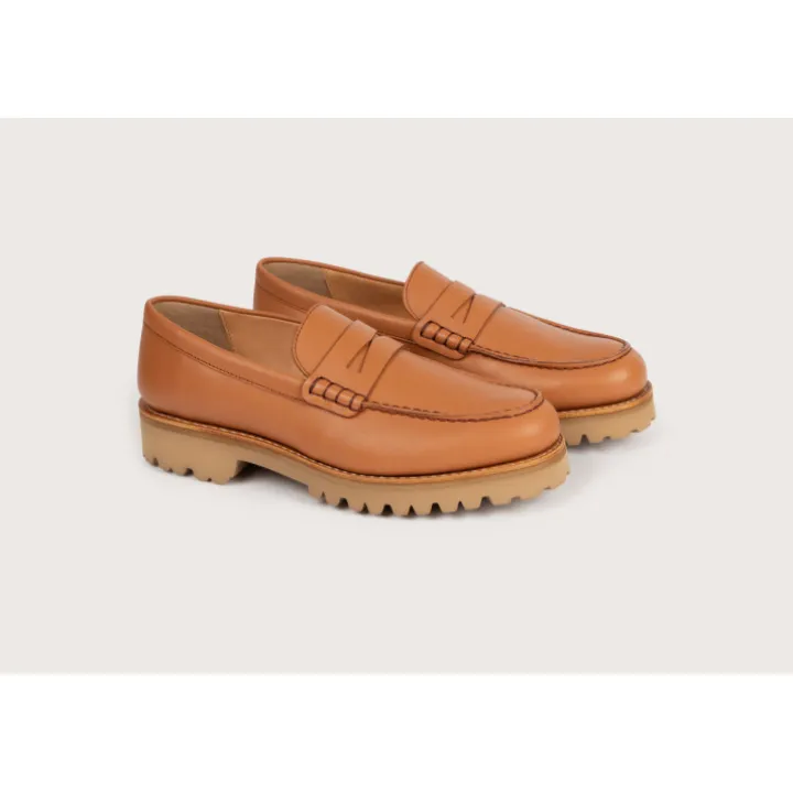 Heschung Mocassins|Mocassin Aloe PurecalfcolorisGold,semelleG-Light