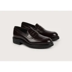 Heschung Mocassins|Mocassin Lilium WindsorcolorisAubergine,semelleCommando