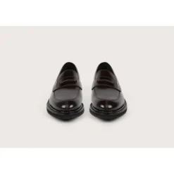 Heschung Mocassins|Mocassin Lilium WindsorcolorisAubergine,semelleCommando