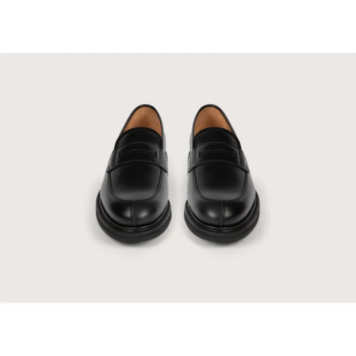 Heschung Mocassins|Mocassin Lilium AppaloosacolorisNoir,semelleCommando