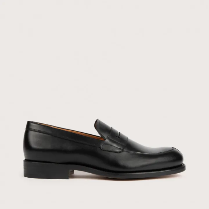 Heschung Les Intemporels|Mocassins|Mocassin Lilium BoxcolorisNoir,semelleCuir