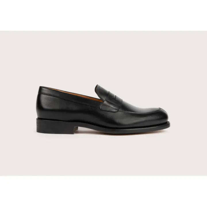 Heschung Les Intemporels|Mocassins|Mocassin Lilium BoxcolorisNoir,semelleCuir