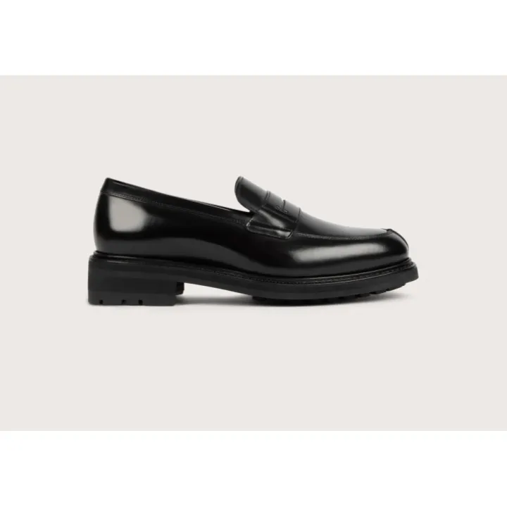 Heschung Mocassins|Mocassin Lilium WindsorcolorisNoir,semelleCommando