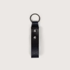 Heschung Accessoires|Porte-clés Twist Sesame&Anilcalf-Marine&Noir