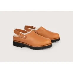 Heschung Sandales Et Mules|Sabot Oxalis Purecalf/MoutoncolorisGold,semelleG-Light