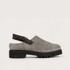 Heschung Sandales Et Mules|Sabot Oxalis Velours/FeutrecolorisGrey,semelleG-Light