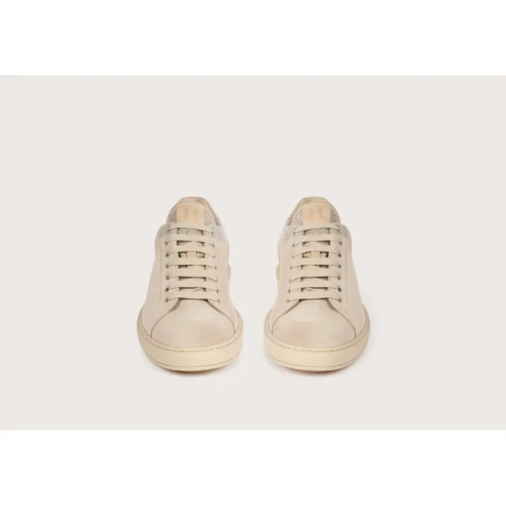 Heschung Sneakers|Sneakers Alley Hydrovelours/LainecolorisGrege,semelleSmash